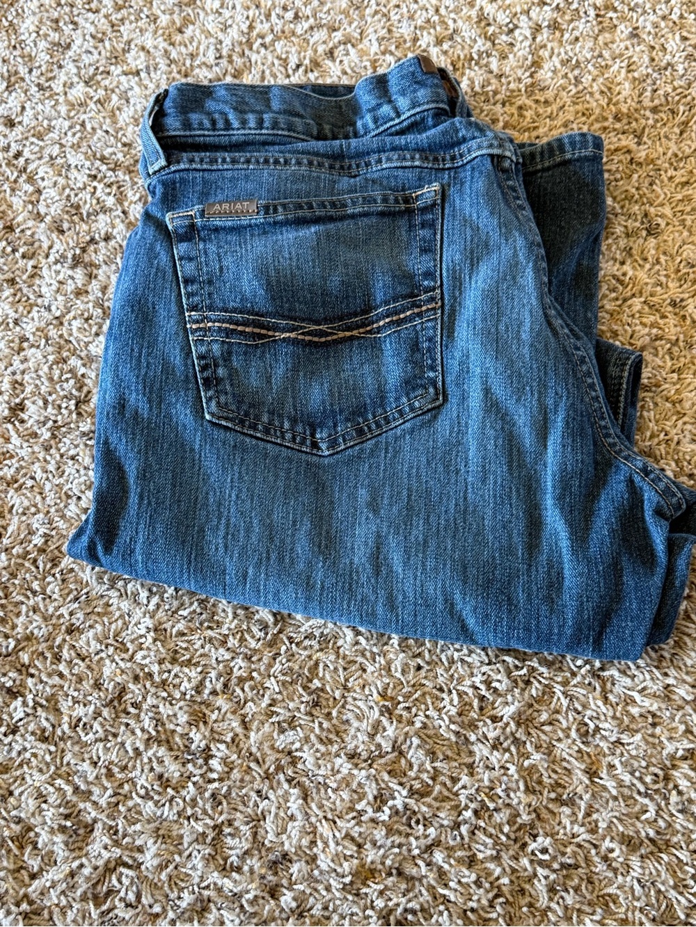Ariat Men's Dark Blue Bootcut Jeans